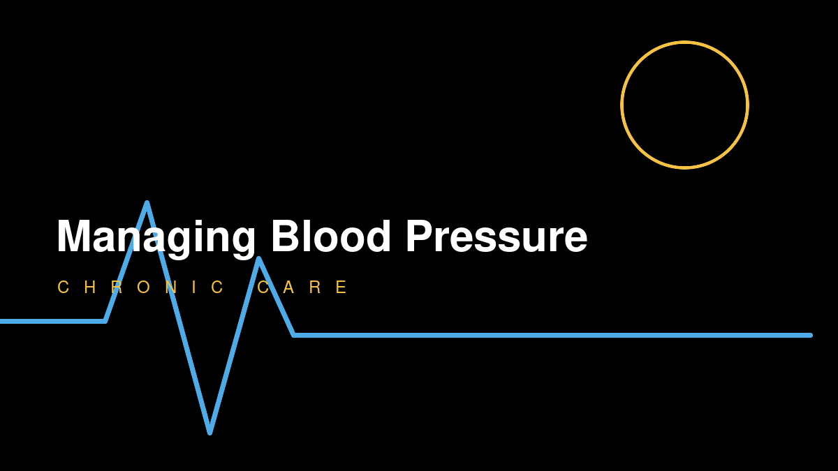 Managing high blood pressure